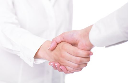 Handshake Handshaking isolate on white