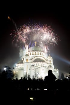 St. Sava Temple in Belgrade, Serbia