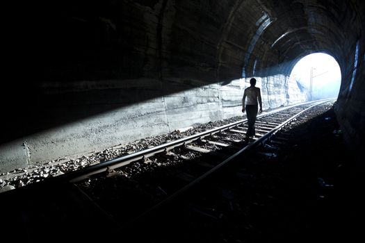 Exit from darknes - Light at end of tunnel