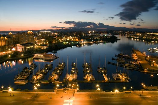 Harbour of Victoria  
British Columbia  canada