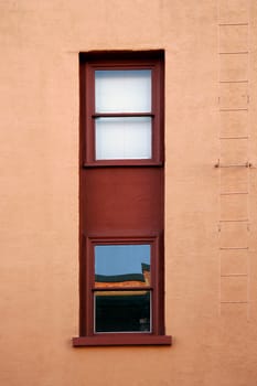 Window on wall