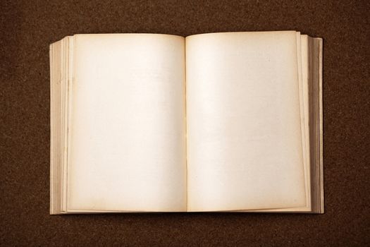 Old Antique Book on wooden table