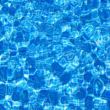 blue tiles pool water ripple texture background