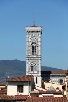 View of the Giotto's bell tower - Florence 