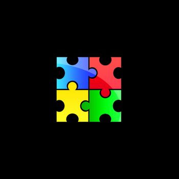 puzzle logo