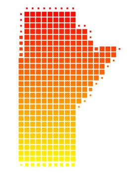 Map of Manitoba