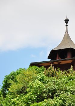 Chinese pavillon at castle hill in Graz, Austria