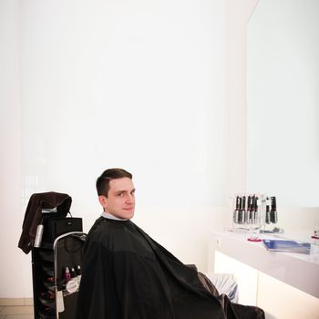 modern hairdressing salon for hair cut
