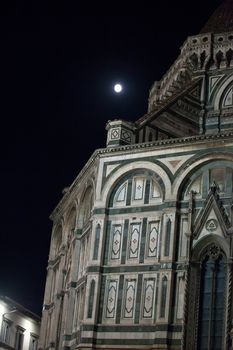 Florence- the Cathedral of Santa Maria del Fiore by night