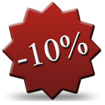 10 percent off