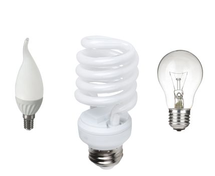 Classic and saving light bulb