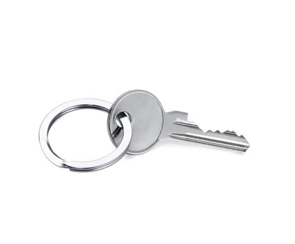 key on a white background