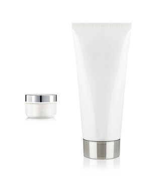 Two tubes with cream
