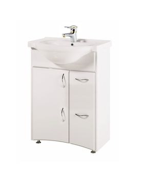 Modern ceramic white washroom