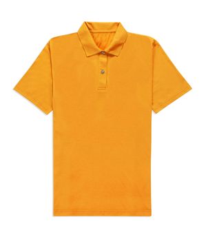 yellow t-shirt isolated