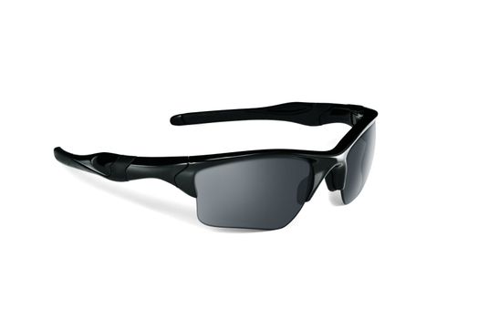 black sports sunglasses