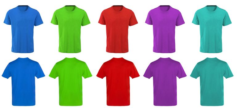 Color t-shirts design