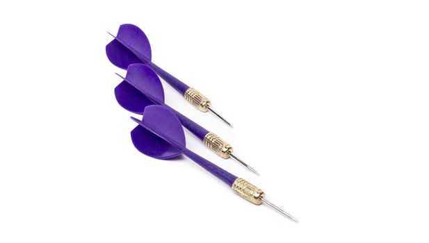 dart arrow on white background