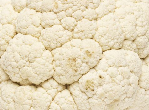 Fresh cauliflower texture