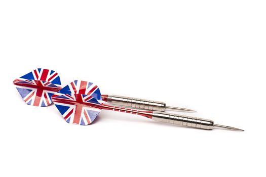 dart arrows on white background