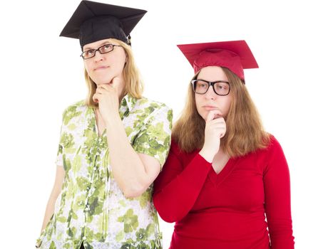 Two female graduates