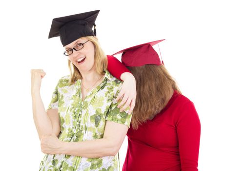 Two female graduates