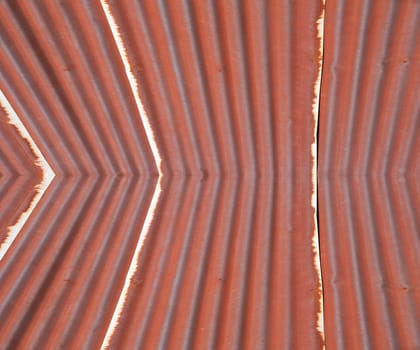 Rusty Roof Pattern, Texture, Background