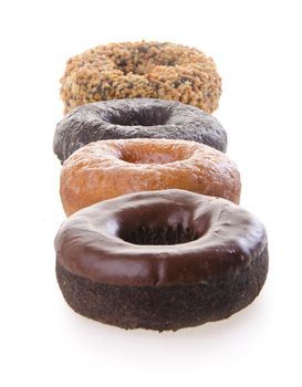donut isolated on white background