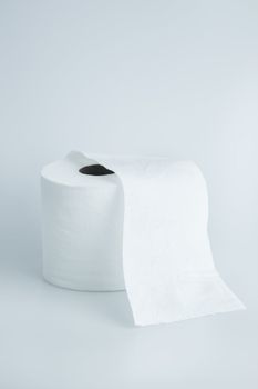 Isolated Toilet paper roll