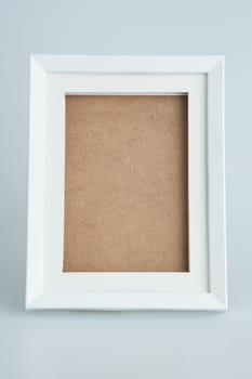 White picture frame isolated