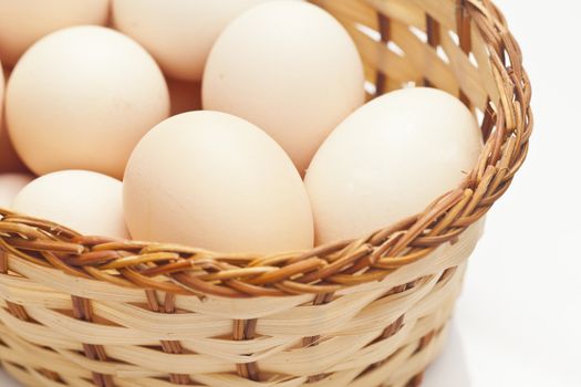 Eggs in basket