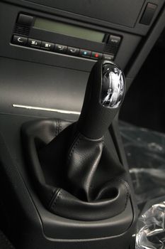 Gear shift handle of a modern car