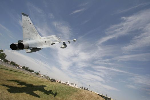 Fighter jet  - close up