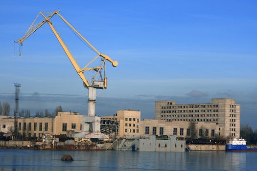 Industrial cityscape