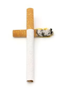 Smoking kills concept