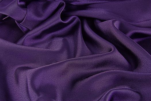 A background of purple satin for that royal look