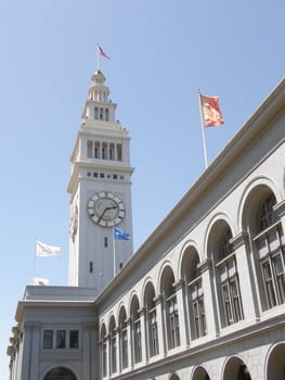 Ferry Building Marketplace / Clock Tower in San Francisco, California