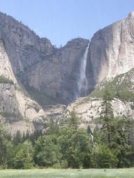 Yosemite Falls in California