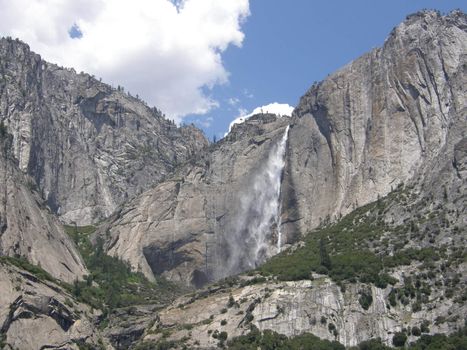 Yosemite Falls in California