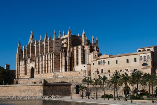 Cathedral of Palma de Majorca , Balearic islands , Spain