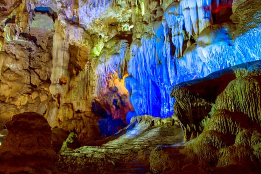 Ha Long Bay. Dau Go Cave. North Vietnam.