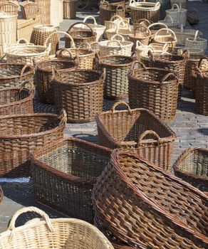 wicker baskets on the market for sale