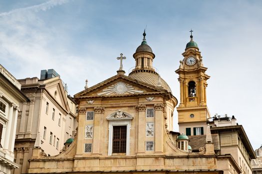 Church of Saint Andrew (Andrea) in Genoa, Italy