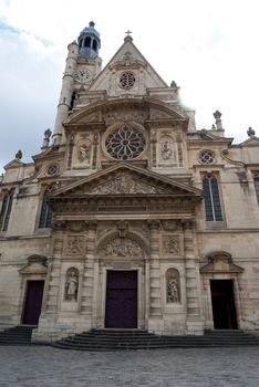 church of Paris in typical French style