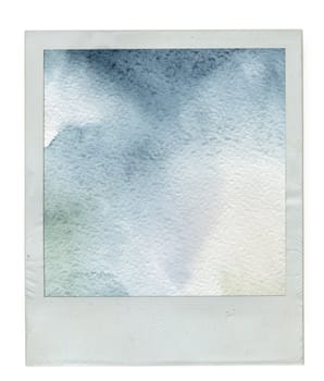 old instant photo frame