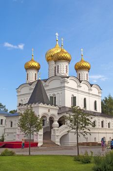 Ancient Trinity Cathedral in Ipatiev monastery of Kostroma, Russia