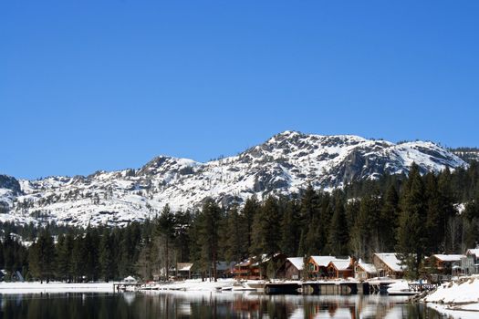 Mountain Cabins and Docks Donner Lake