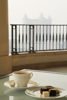 Coffee with a View in a Peaceful Setting