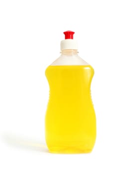 An image of a bright yellow bottle 