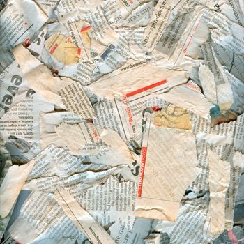 Abstract newspaper dirty damaged background